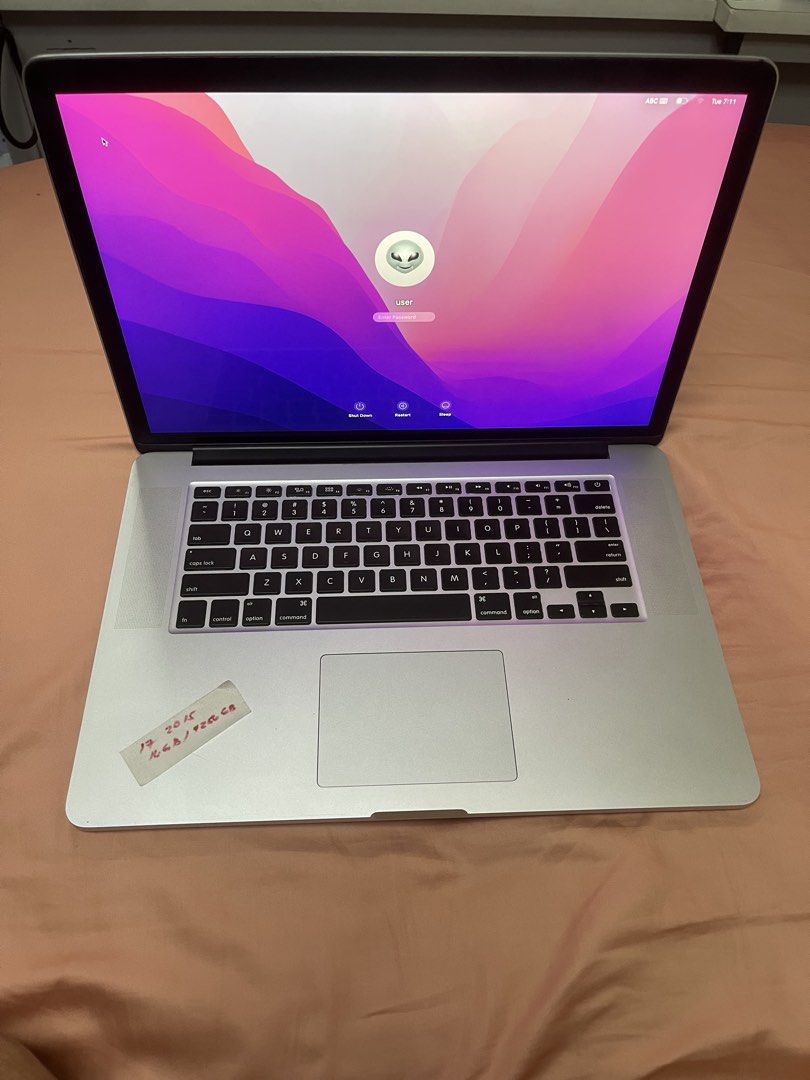 macbook pro i7 2015 16GB 256GB (Category: Laptops & Notebooks) located in Manila. Submitted by hometechieonlineshop (Listing ID 1444244418, Image 1). Description: macbook pro i7 2015 16gb ram 256gb ssd 15-inch good battery microsoft office with charger.