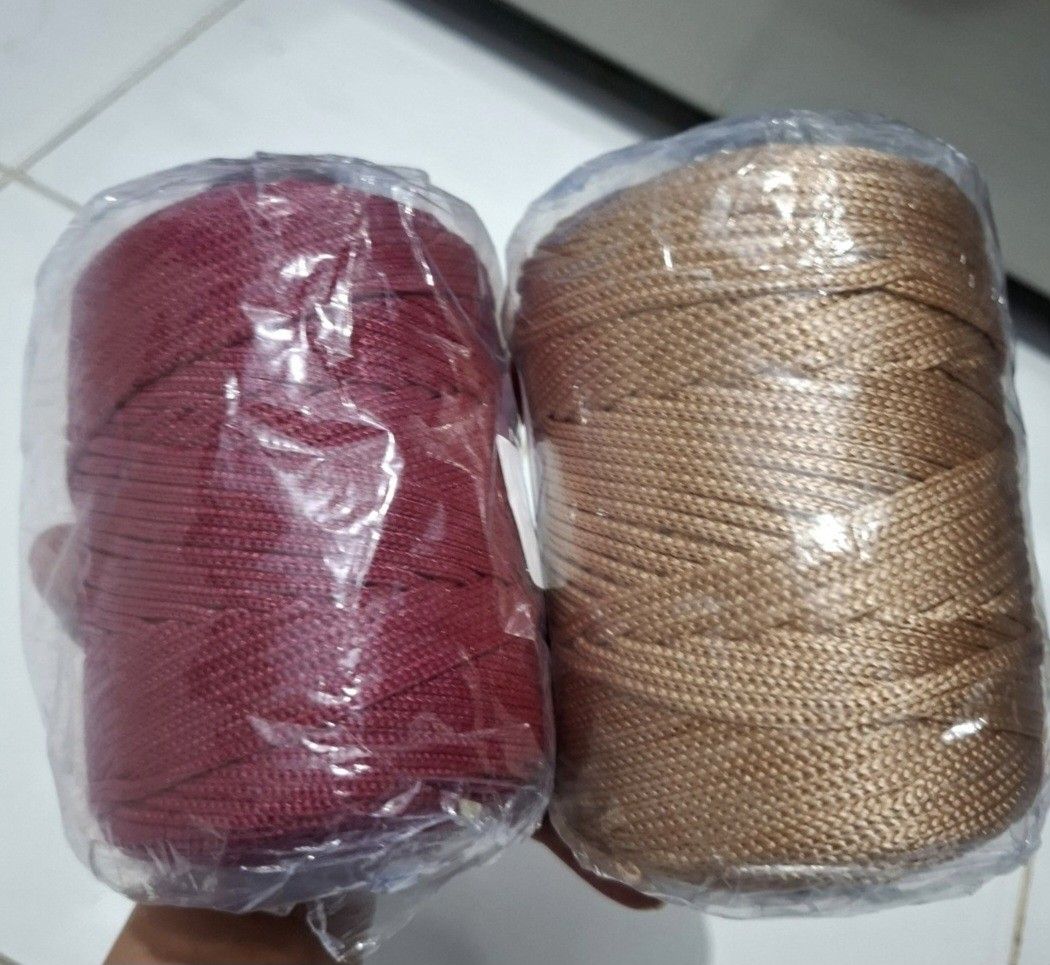 Macrame parachute cord yarn - sold each (Category: Craft Supplies & Tools) located in Quezon City. Submitted by ana-chan (Listing ID 1444292163, Image 2). Description: Perfect for jewelry making, macrame, sewing, and more. Lots of thread per spool!.
