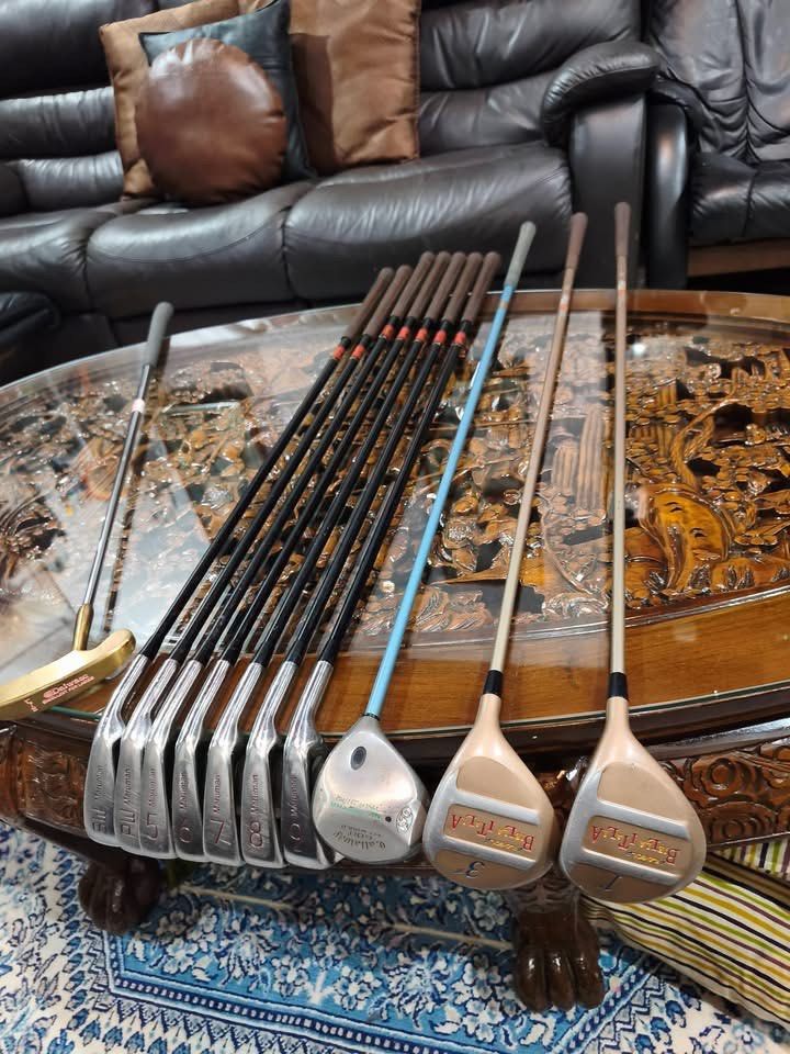 Maruman Ladies Golf Set (Category: Golf) located in Paranaque City. Submitted by chips24 (Listing ID 1444257479, Image 2). Description: For Sale Ladies Set °Maruman Ladies graphite shaft L flex irons °Fila wood and driver bag included for only 7.5k pick up Bf Paranaque free ahipping within MM..