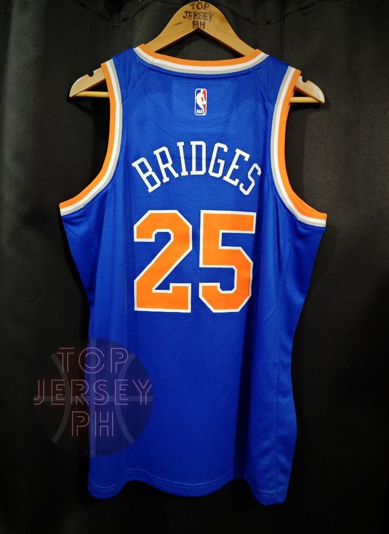 Mikal Bridges Knicks Icon Edition Jersey (Category: Activewear) located in Manila. Submitted by topjerseyph (Listing ID 1444210673, Image 2). Description: Mikal Bridges Knicks Icon Edition Jersey ₱1,250 each ▪️ All colorways are available ▪️ XS to XXL (Youth sizes also available) ▪️ Can be customized ▪️ Premium quality More jersey designs are available. Made to order ETA 7-10 days Shipping & COD available nationwide via Lalamove or LBC Location: 