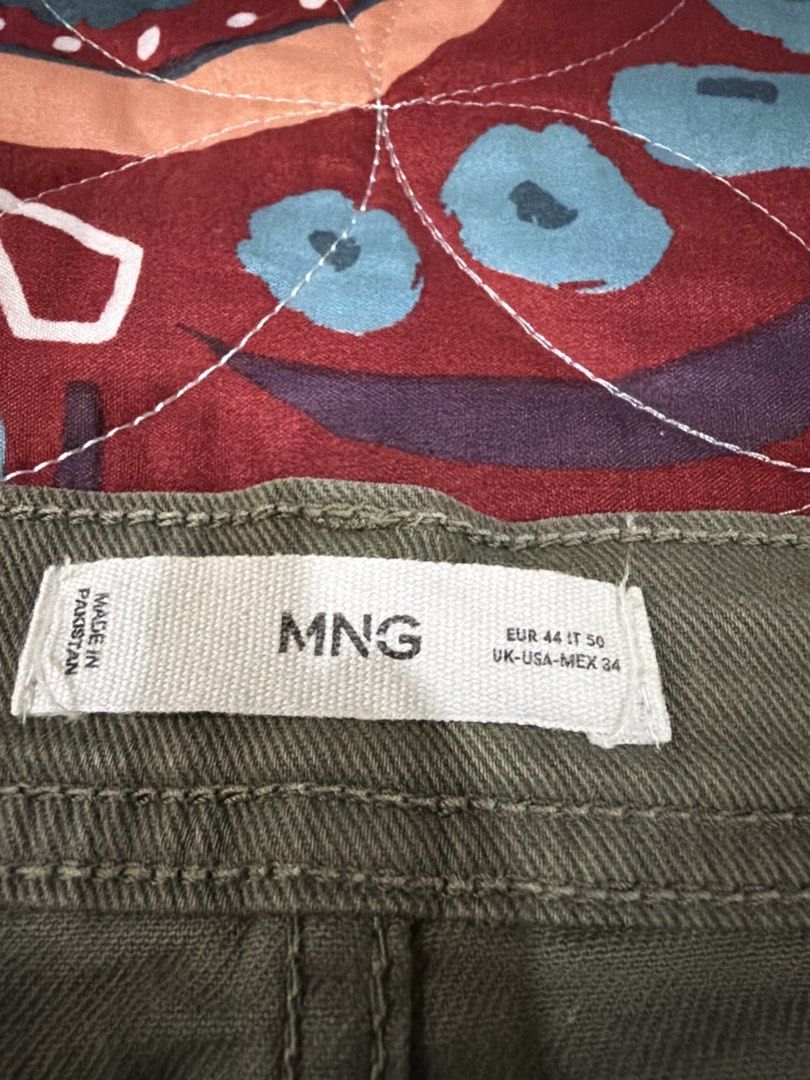 MNG - Olive Green Chino Shorts (Category: Shorts) located in Manila. Submitted by miguelfits (Listing ID 1444233998, Image 2). Description: - MNG Olive Green Chino Shorts - Button and zip closure - Classic five-pocket styling - Comfortable for everyday wear - Great staple wardrobe piece - Please check photos for exact measurements.