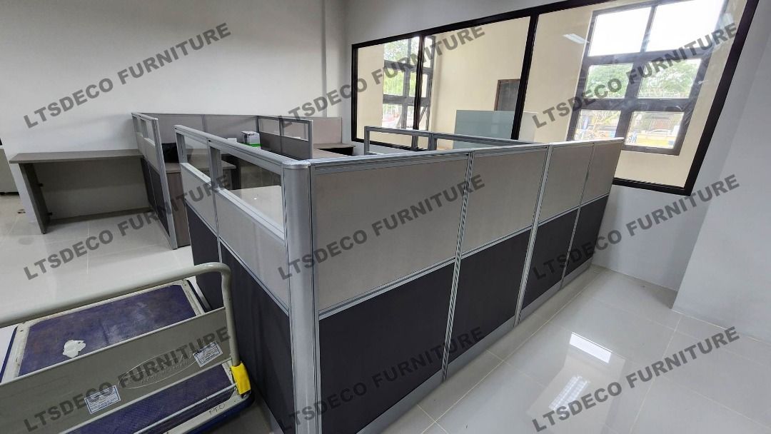 office workstations table desk office partition furnitures (Category: Office Furniture & Fixtures) located in Quezon City. Submitted by sandy444 (Listing ID 1444159750, Image 1). Description: 👉Are you looking for WORKSTATION, MODULAR CUBICLES OFFICE PARTITION, and OFFICE FURNITURE SUPPLIER? LTSDECO Furniture, is direct supplier, manufacturer, and trusted provider of high quality, affordable and durable modular office divider partition, home and 