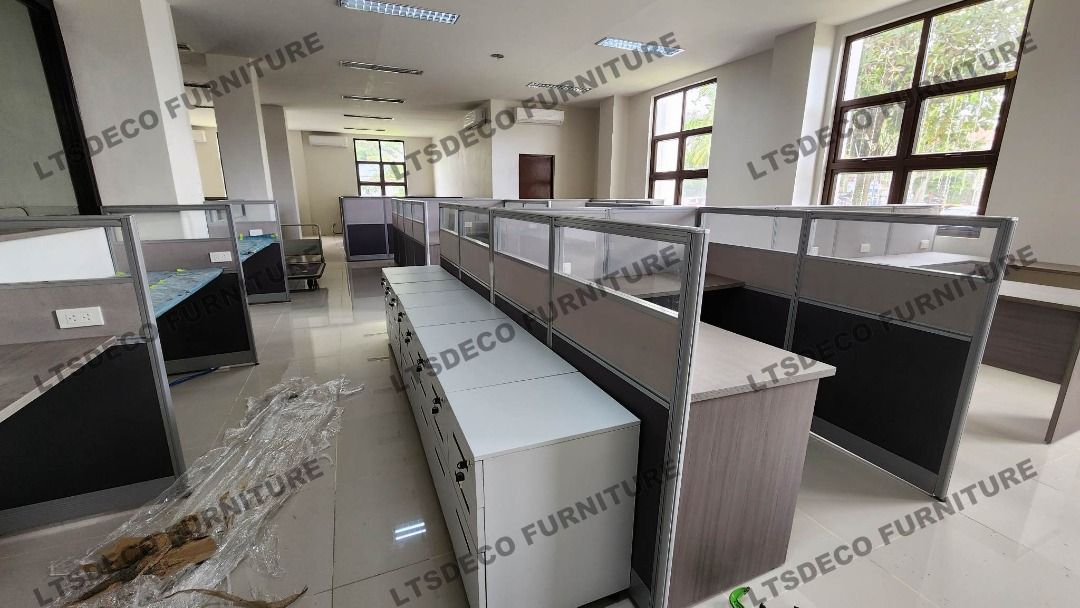 office workstations table desk office partition furnitures (Category: Office Furniture & Fixtures) located in Quezon City. Submitted by sandy444 (Listing ID 1444159750, Image 3). Description: 👉Are you looking for WORKSTATION, MODULAR CUBICLES OFFICE PARTITION, and OFFICE FURNITURE SUPPLIER? LTSDECO Furniture, is direct supplier, manufacturer, and trusted provider of high quality, affordable and durable modular office divider partition, home and 