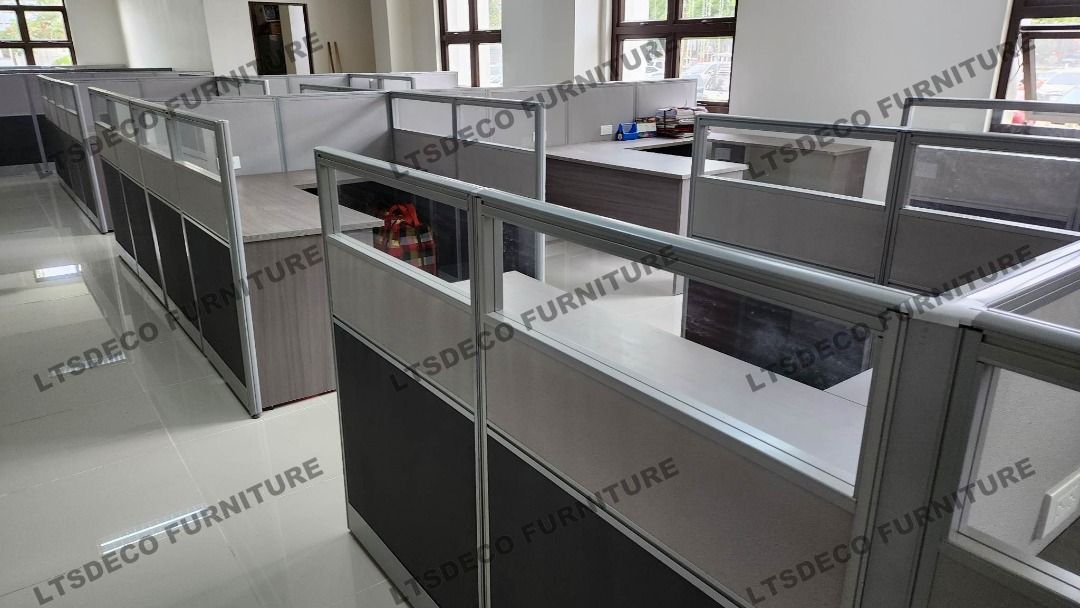 office workstations table desk office partition furnitures (Category: Office Furniture & Fixtures) located in Quezon City. Submitted by sandy444 (Listing ID 1444159750, Image 2). Description: 👉Are you looking for WORKSTATION, MODULAR CUBICLES OFFICE PARTITION, and OFFICE FURNITURE SUPPLIER? LTSDECO Furniture, is direct supplier, manufacturer, and trusted provider of high quality, affordable and durable modular office divider partition, home and 