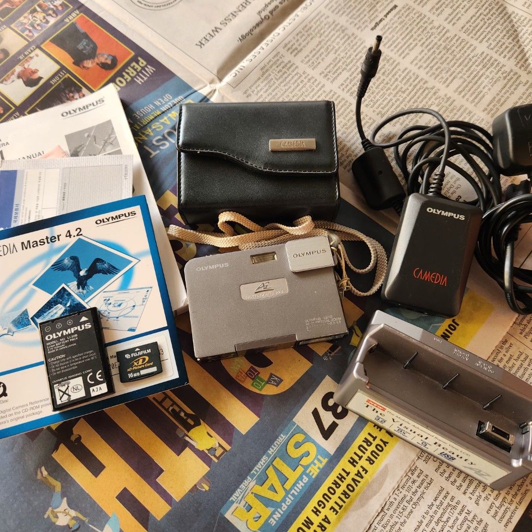 Olympus AZ-1 Digital Camera (Rare Digicam) (Category: Cameras) located in Bulacan. Submitted by h3nrpny (Listing ID 1444253219, Image 2). Description: Olympus AZ-1 Digital Camera (Rare Digicam) Selling my rare Olympus AZ-1 digital camera. Fully functional and in good condition. Perfect for collectors, digicam enthusiasts, and those looking for authentic Y2K-style photos. Inclusions: • Olympus AZ-1 Camera Unit • xD Picture Card • Original Olympus 