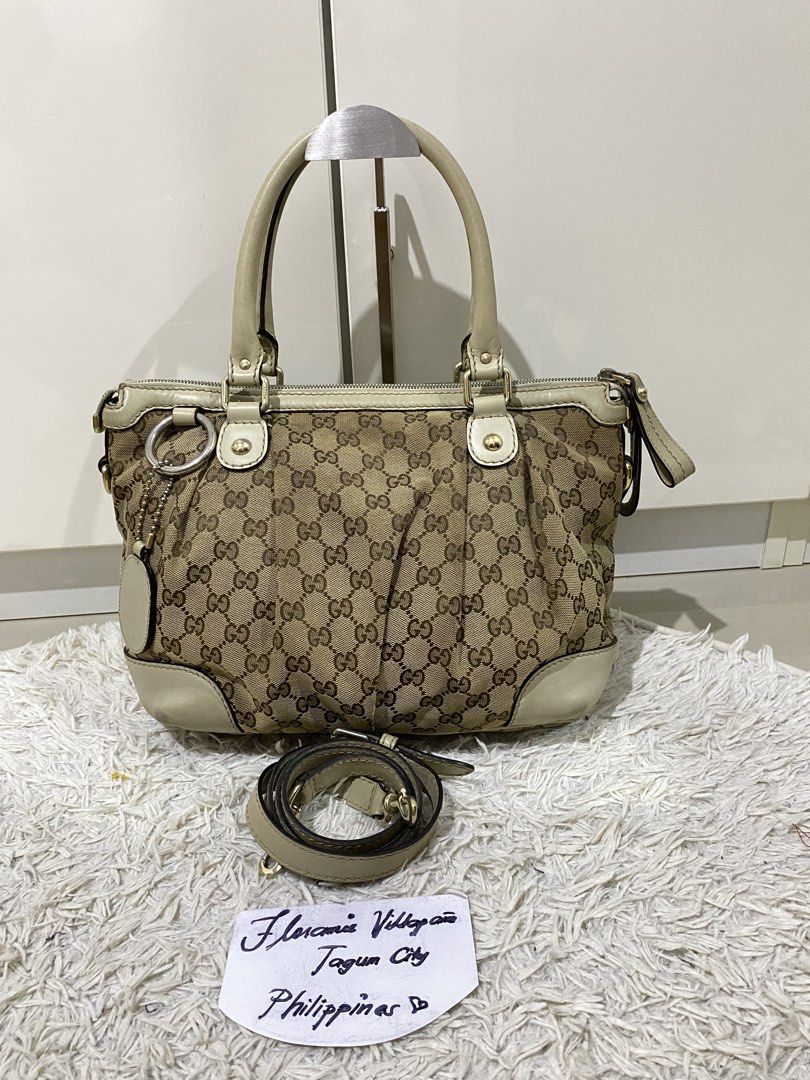Orig gucci (Category: Luxury Accessories) located in Tagum. Submitted by amarasluxbag (Listing ID 1444288279, Image 1). Description: Med size With sign of use Good condition may part na tinahi Japan items.