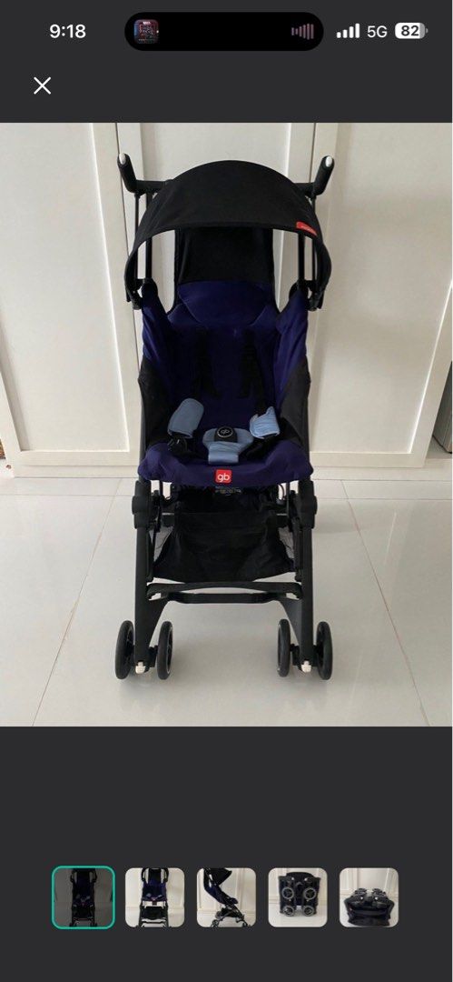 Original GB Pockit (Category: Strollers) located in Taguig. Submitted by stuffathome4sale (Listing ID 1444118858, Image 1). Description: Negotiable.