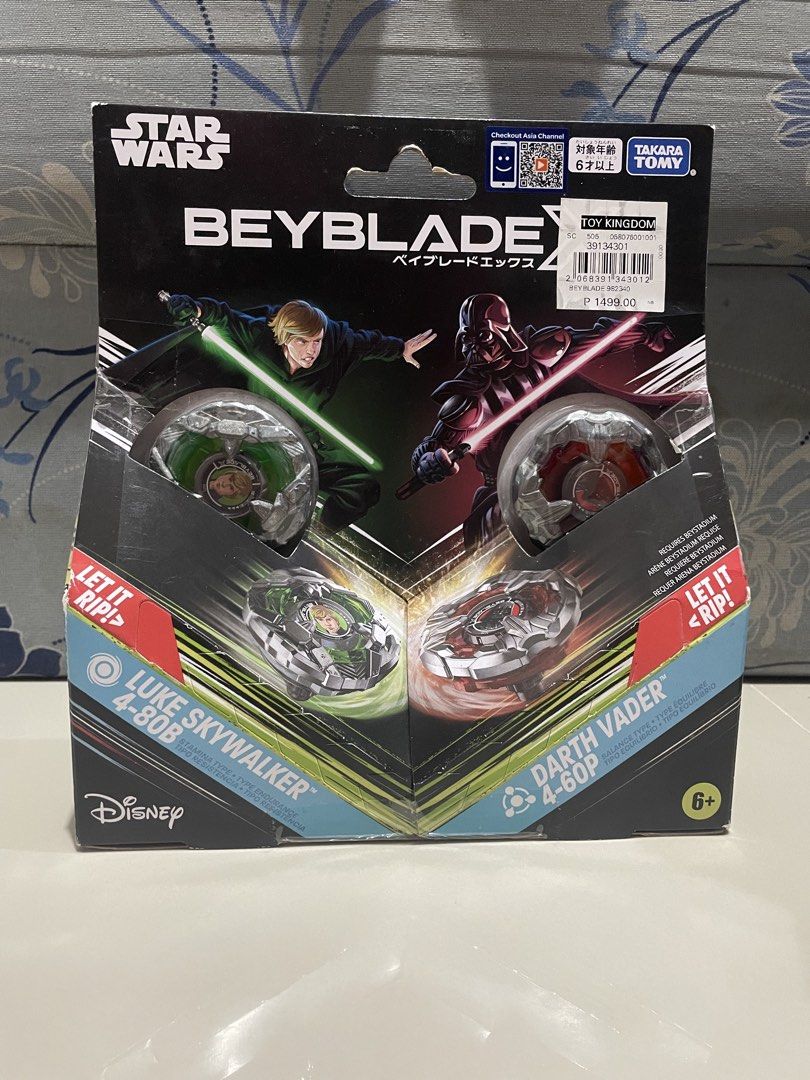 Original Star Wars Beyblade (Category: Action & Battle Toys) located in Manila. Submitted by prelovedpicksph (Listing ID 1444237219, Image 1). Description: - in good condition, no flaws.