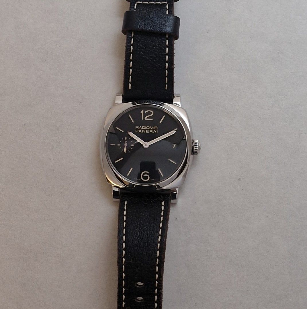 Panerai Radomir Black PAM 514 (Category: Luxury Watches) located in Quezon City. Submitted by rhyswatchmnl (Listing ID 1444159450, Image 1). Description: Panerai Radiomir PAM 514 47mm Year 2013 Full Set Condition 9.8/10 275,000 .