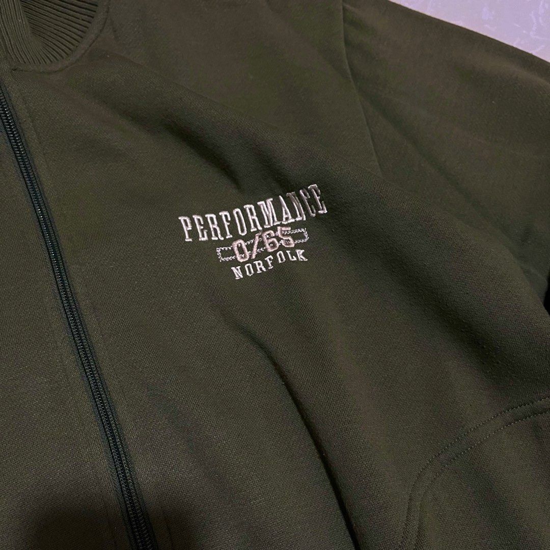 Pec Dept Athletic Track Jacket “Olive Green” (Category: Coats, Jackets and Outerwear) located in Manila. Submitted by stackorstarve (Listing ID 1444295549, Image 2). Description: Pec Dept Track Jacket W21.5 x L26 Excellent Condition ₱900 Shipped DM FOR MORE DETAILS .