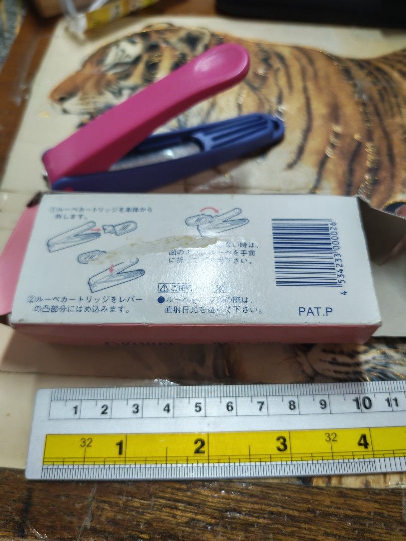 Pink and Blue Folding Nail Clipper (Category: Hands & Nails) located in Manila. Submitted by GentleGiant (Listing ID 1444137646, Image 3). Description: - Compact folding nail clipper - Pink handle with blue base - Metal part folds in for easy storage - Ideal for travel or small bags - Measures approximately 6cm when folded.