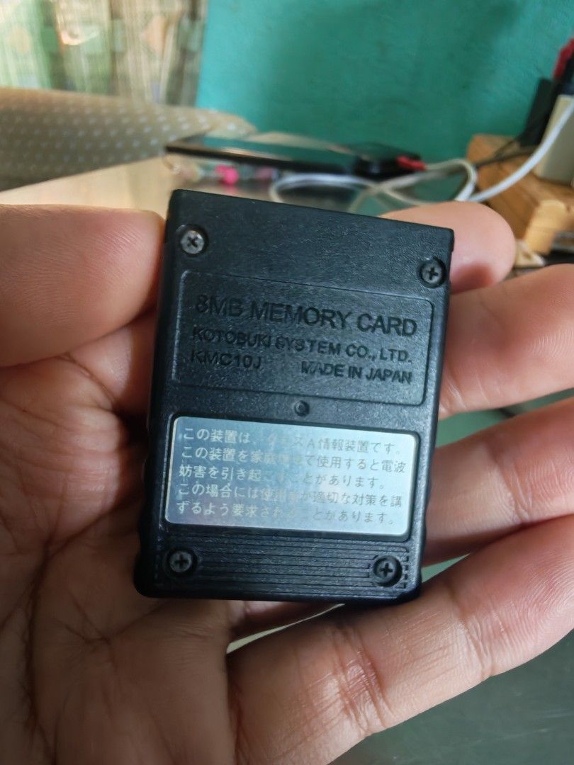 PlayStation 2 8MB MagicGate Memory Card (Category: PlayStation) located in Carmona. Submitted by tech_hub_cavite (Listing ID 1444175677, Image 2). Description: - 8MB PlayStation 2 Memory Card - MagicGate Compatible - Perfect for saving your game progress - Tested and confirmed working.