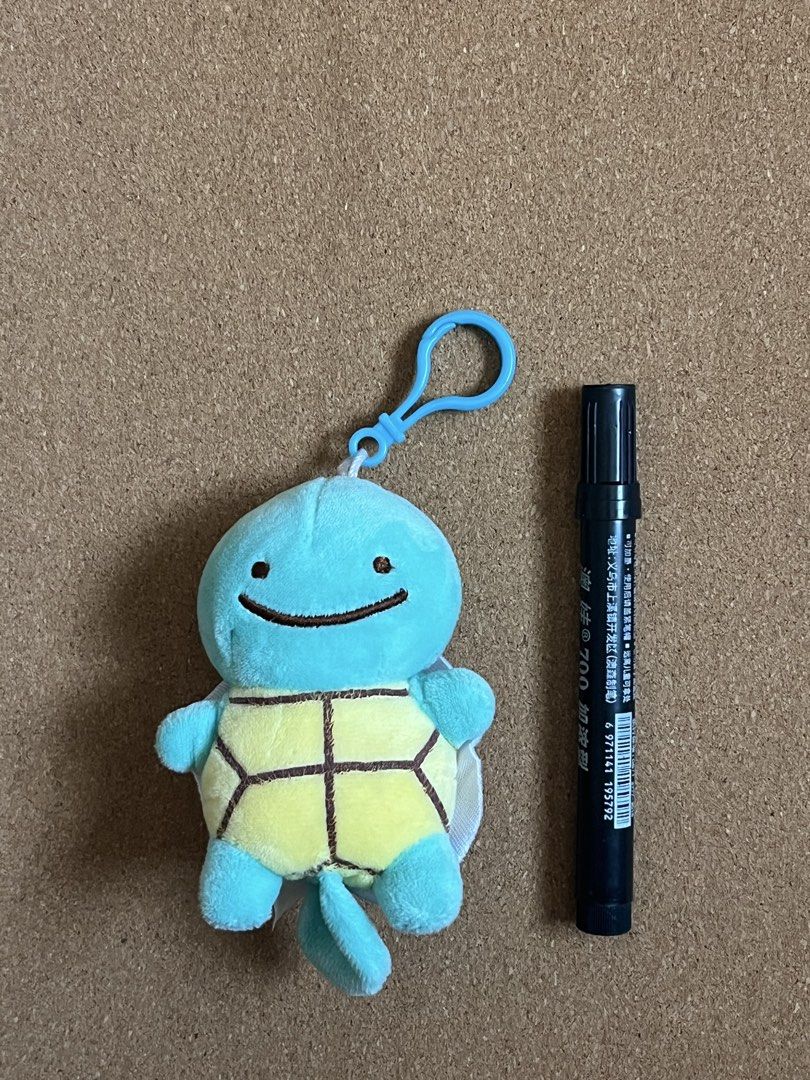 Pokemon Squirtle Plush Keychain Bag Charm (Category: Character Goods) located in Baguio. Submitted by gaara1234 (Listing ID 1444127063, Image 1). Description: - Adorable Squirtle plush toy - Features a convenient blue clip - Perfect for attaching to bags, backpacks, or keys - Small and portable size - Soft, high-quality plush material - Classic Squirtle design - Ideal gift for any Pokemon enthusiast.