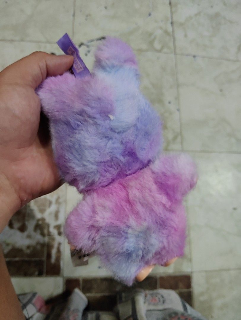 POP MART Labubu doll Keychain (Category: Designer & Blind Box Toys) located in Tagoloan. Submitted by puretiger-389e (Listing ID 1444256658, Image 3). Description: POP MART Labubu doll from the "Big into Energy" series, featuring soft pink and blue fur..