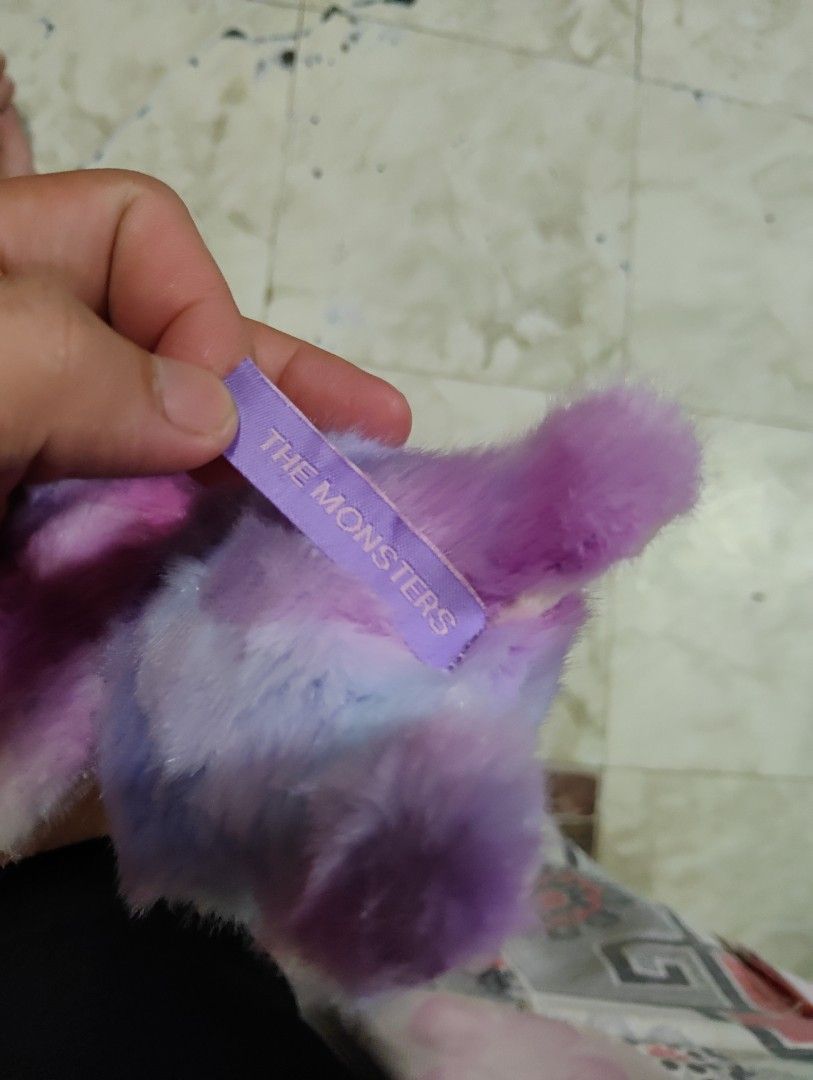 POP MART Labubu doll Keychain (Category: Designer & Blind Box Toys) located in Tagoloan. Submitted by puretiger-389e (Listing ID 1444256658, Image 2). Description: POP MART Labubu doll from the "Big into Energy" series, featuring soft pink and blue fur..