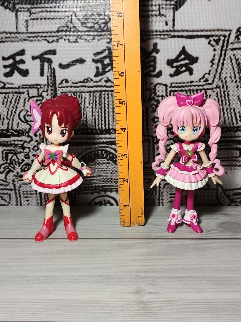 Pretty Pre Cure Collectable figure (Category: Figurines & Statues) located in Iloilo. Submitted by quistor (Listing ID 1444165577, Image 2). Description: Product Features: Bandai Precure Pretty Cure Figure Set Color: as the picture shows Size: 5 inches - see battery 2 inches for size comparison Condition: Japan Surplus, Authentic, No box, selling as is. Package Content: 2pcs Notes: Due to the light and screen setting difference, the item's color 