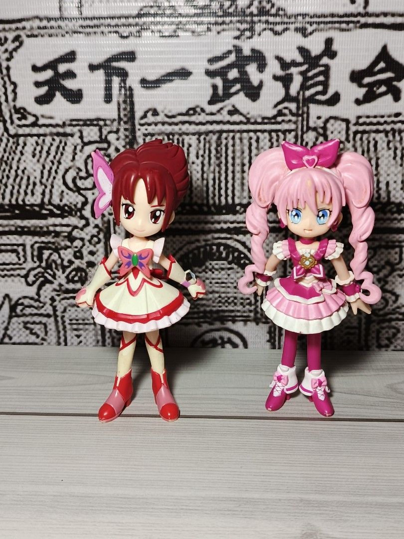 Pretty Pre Cure Collectable figure (Category: Figurines & Statues) located in Iloilo. Submitted by quistor (Listing ID 1444165577, Image 1). Description: Product Features: Bandai Precure Pretty Cure Figure Set Color: as the picture shows Size: 5 inches - see battery 2 inches for size comparison Condition: Japan Surplus, Authentic, No box, selling as is. Package Content: 2pcs Notes: Due to the light and screen setting difference, the item's color 