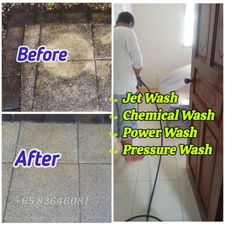 Chemical Wash | Jet Wash | Power Wash | Interior & Exterior Cleaning Service Singapore Collection item 1