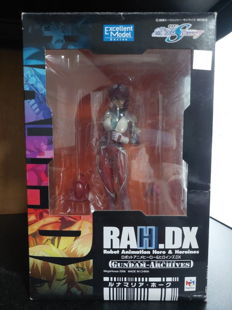 RAH DX Gundam Lunamaria Hawke (Category: Gundam Model Kits) located in Singapore. Submitted by kisato_46 (Listing ID 1444132326, Image 1). Description: - Please note that when I bought this figure from another seller years ago, it was a bit sticky so I cleaned it as much as I could. - This is the cheapest I can go, if you insist to be lower, meet up will be at Marsiling..
