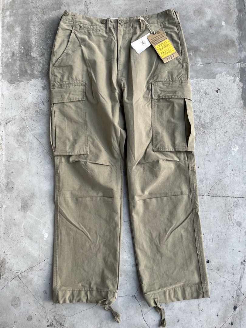 Ralph Lauren - Double RL - RRL - Ripstop Cargo Pants (Category: Trousers) located in Taguig. Submitted by chicpicked (Listing ID 1444217368, Image 1). Description: Ralph Lauren - Double RL - RRL - Ripstop Cargo Pants Khaki Authentic Brandnew with hangtag No flaws 32 waistline 4,000.