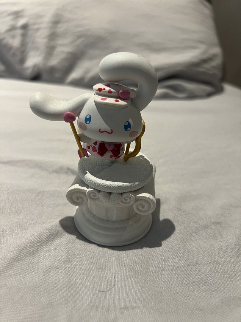 Sanrio Cinnamoroll Blindbox Figure Set (Category: Designer & Blind Box Toys) located in Manila. Submitted by cuntiza (Listing ID 1444206292, Image 3). Description: - Mostly Cinnamoroll - From MINISO, POPMART, MCDO.