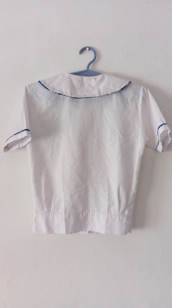 Santolan High School Uniform (Category: Sets or Coordinates) located in Pasig City. Submitted by yuminomise (Listing ID 1444221224, Image 2). Description: Ugaliing magbasa muna bago magtnong Loc: Pasig, NCR MOD: J&T/LBC/Flash/Grab/Lalamove ONLY MOP: GCash/Maya/BDO ONLY NO COD, NO Shpee Checkout, NO Meet-ups, NO House pickup Autoblock joy buyers and I do not hesitate reporting trippers or dubious accounts Check my profile for proofs of legitimacy 