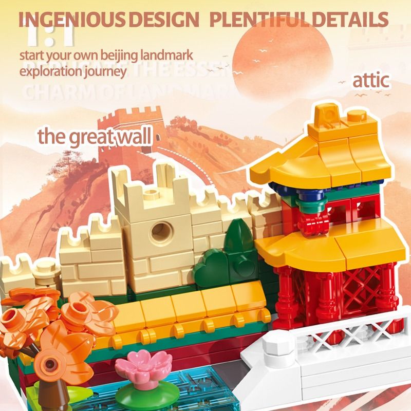 (Soft Launch) Beijing Mini City Fridge Magnet Building Blocks Assembly Kit / Completed Build Gift (Category: Lego & Building Sets) located in Singapore. Submitted by wyleisle (Listing ID 1444223497, Image 2). Description: Products are available in stock, delivery takes 3-5 working days. Suitable Age: 8+ years old Material: Plastic Instructions: The building blocks set comes with clear and concise step-by-step instructions, making it easy for chil