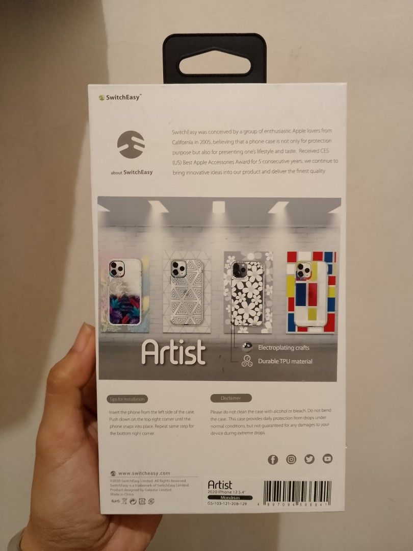 BUY 3 GET 1 FREE - SwitchEasy iPhone 12/13 mini case Brand new (Category: Cases & Sleeves) located in Quezon City. Submitted by polar1230 (Listing ID 1444143924, Image 2). Description: .