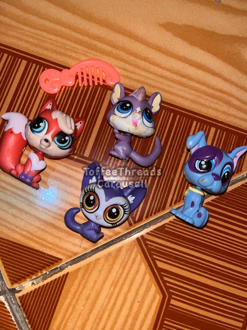 TAKE ALL ORIGINAL LPS Littlest Pet Shop | Hasbro (Category: Designer & Blind Box Toys) located in Manila. Submitted by toffeethreads (Listing ID 1444282573, Image 1). Description: FLAWS: -Dusty, needs cleaning -Has stains on some parts -Does not include original packaging, WYSIWYG -No other major flaws NOTE: ⋆ Preloved, manage your expectations ⋆ Actual Item is posted ⋆ First to pay basis, must pay within 24 hours after MINE ⋆ Strictly no refunds