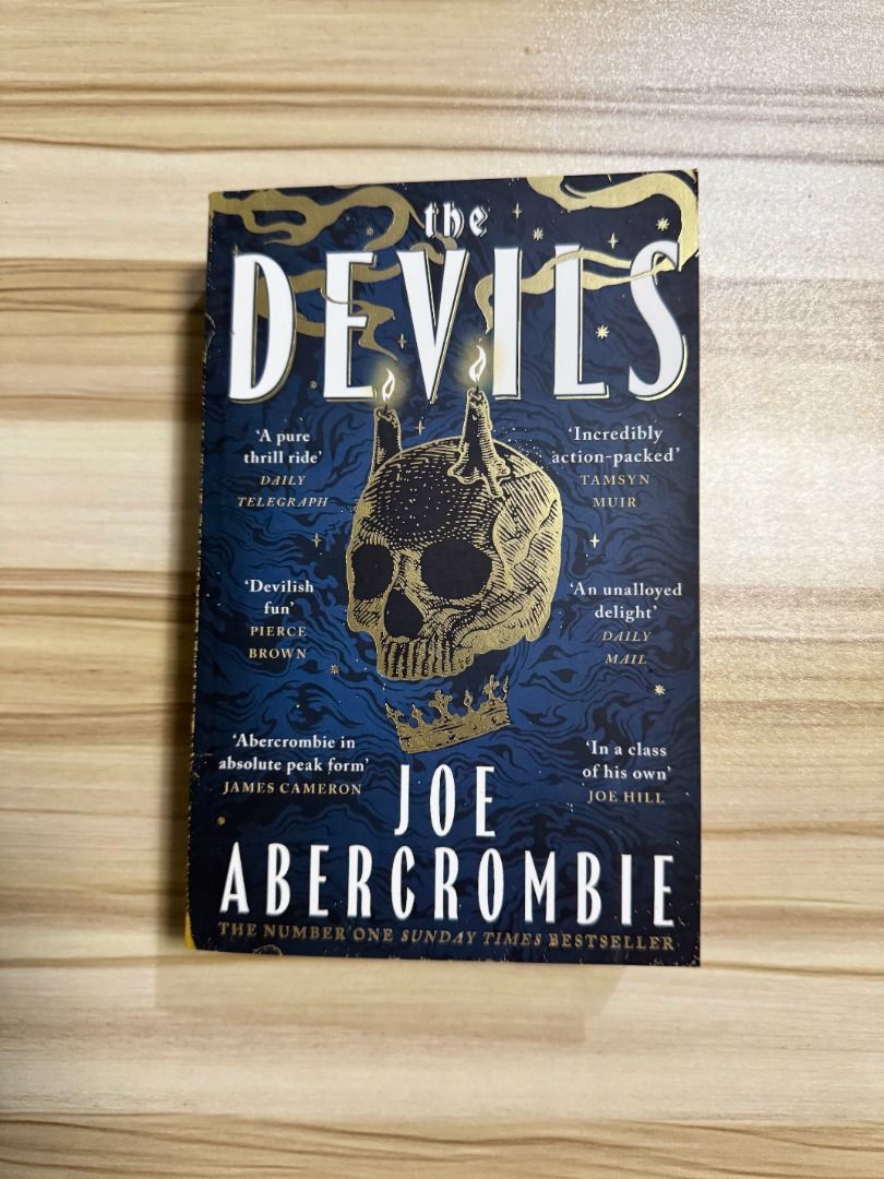 The Devils UK Edition By Joe Abercombie Paperback Book (Category: Storybooks) located in Quezon City. Submitted by nickys_bookshop (Listing ID 1444287505, Image 1). Description: Please read the following information before ordering: Onhand and Authentic. MOD: J&T Lalamove/Grab (For Same Day Delivery within Metro Manila Only), Free J&T Standard Shipping for a minimum spend of ₱900 MOP: Gcash Chat us for more pictures of the book or further details