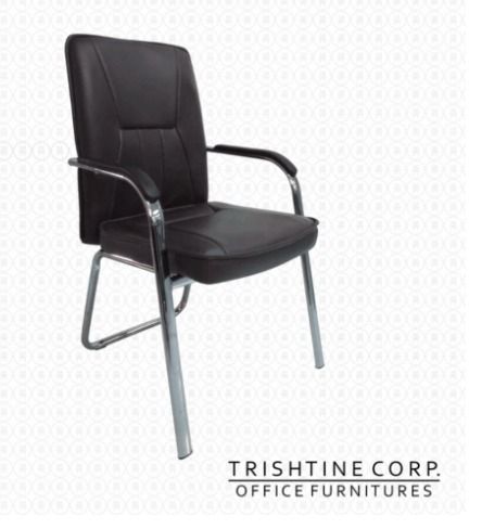 TVIS-055 | Midback Visitor Chair w/ Armrest (Category: Office Furniture & Fixtures) located in Caloocan City. Submitted by jimtapitan_trishtinecorp. (Listing ID 1444183311, Image 1). Description: - Trishtine Corp. Visitor Chair - Elegant dark brown seat and backrest - Durable chrome legs and armrests - Sturdy and comfortable for guests - Ideal for office waiting areas and reception - Inquire for more details DISCLAIMER: PRICE IS FOR POSTING PURPO