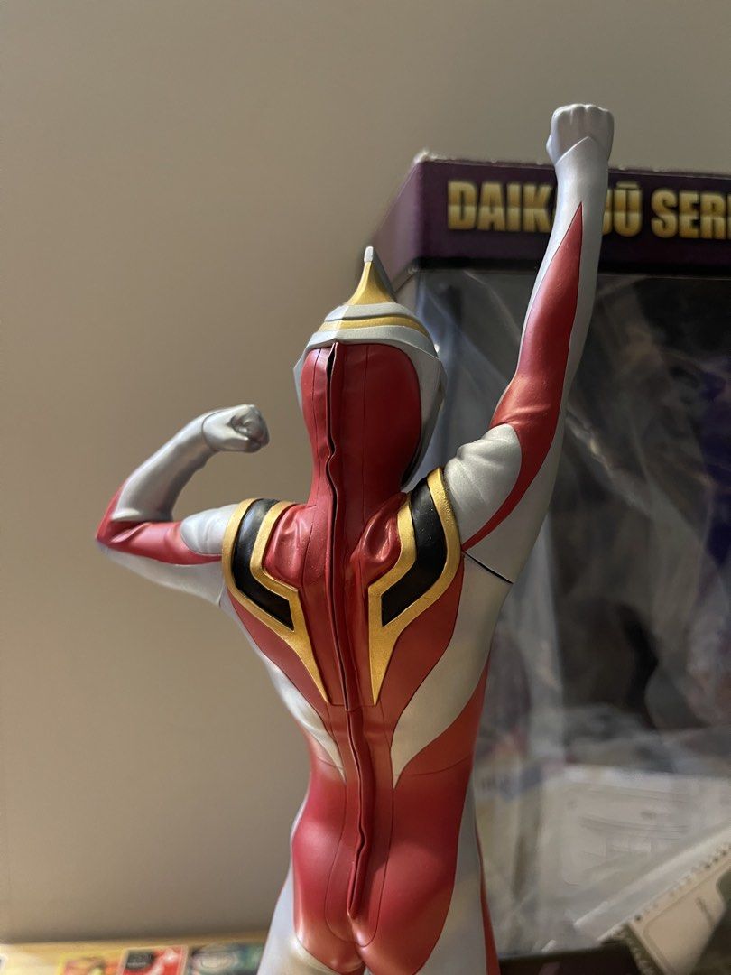Ultraman Gaia X Plus LED Statue Toy Figure Nt Dyna Tiga (Category: Toy Figures) located in Singapore. Submitted by mthobbyshop (Listing ID 1444142090, Image 3). Description: • Selling as I have an additional copy • Brought back with me from Japan • Original Box & Manual • LED Light up function .
