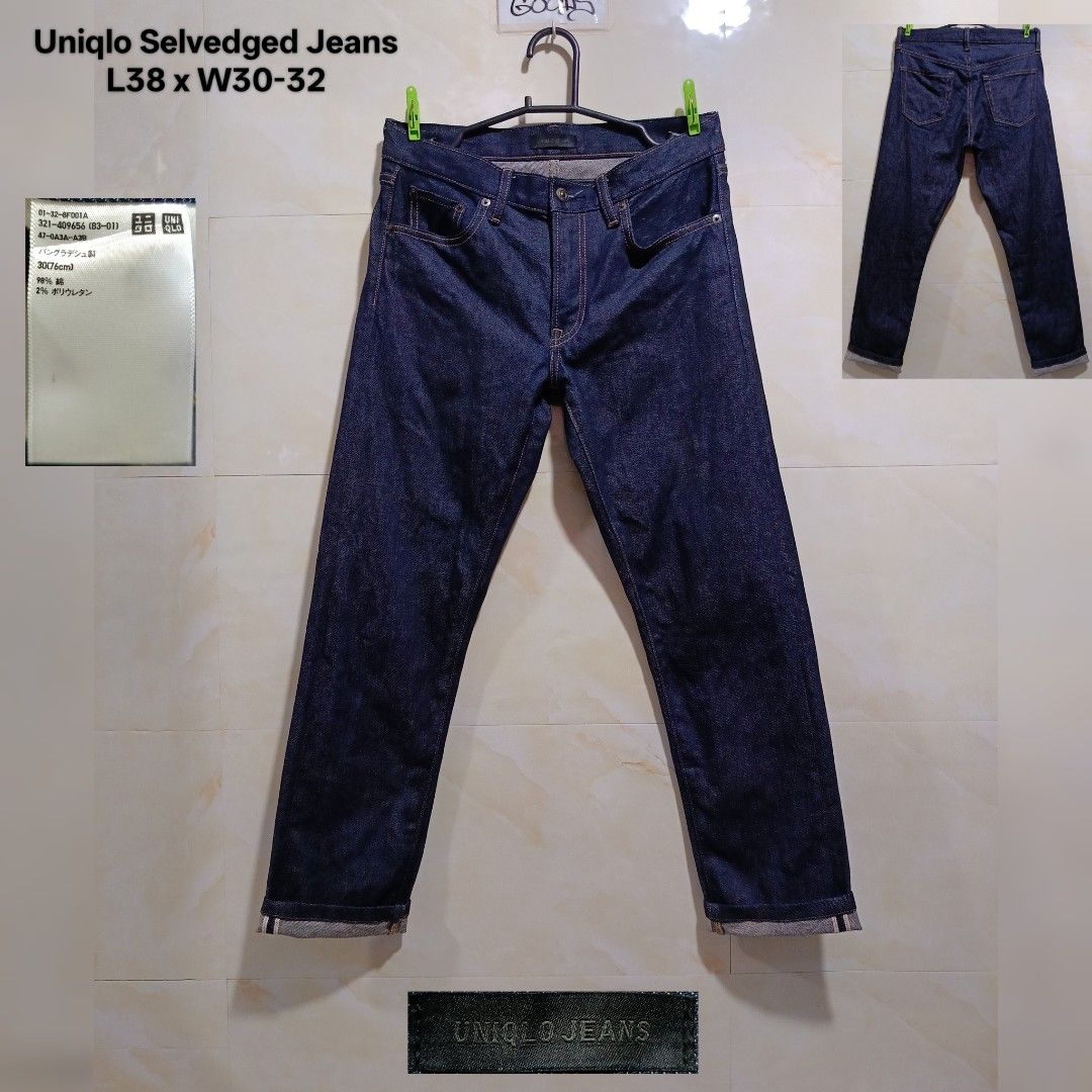 uniqlo selvedge jeans (Category: Jeans) located in Talisay. Submitted by burdagz13 (Listing ID 1444226409, Image 1). Description: condition: brandmew condi colorrate: 10-10 issue: none 💸 First pay basis only 🚀 J&T shipping nationwide (doortodoor).