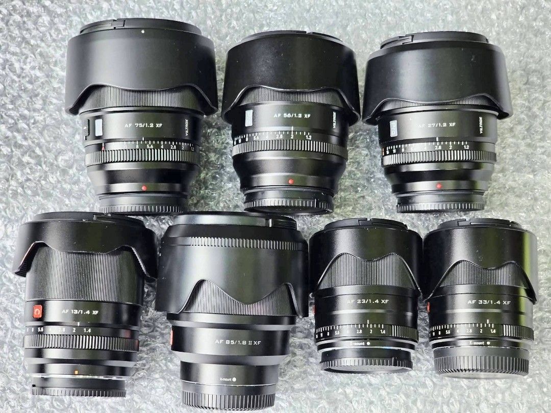 Viltrox Lens XF Fuji Mount (Category: Lens & Kits) located in Manila. Submitted by focusmanila (Listing ID 1444180823, Image 1). Description: Buying/ Selling/ Trading/ Swapping Camera and Lens (OPEN FOR TRADE/SWAP/SALE) PM/DM for details. Fujifilm X-Mount *Viltrox XF 13mm 1.4 13k *Viltrox XF 23mm 1.4 II 10k *Viltrox XF 33mm 1.4 II 10k *Viltrox XF 25mm 1.7 7k *Viltrox XF 35mm 1.7 7k *Viltrox XF 56mm 1.7 7k *Viltrox XF PRO 27mm 1.2 22k *Viltrox XF 