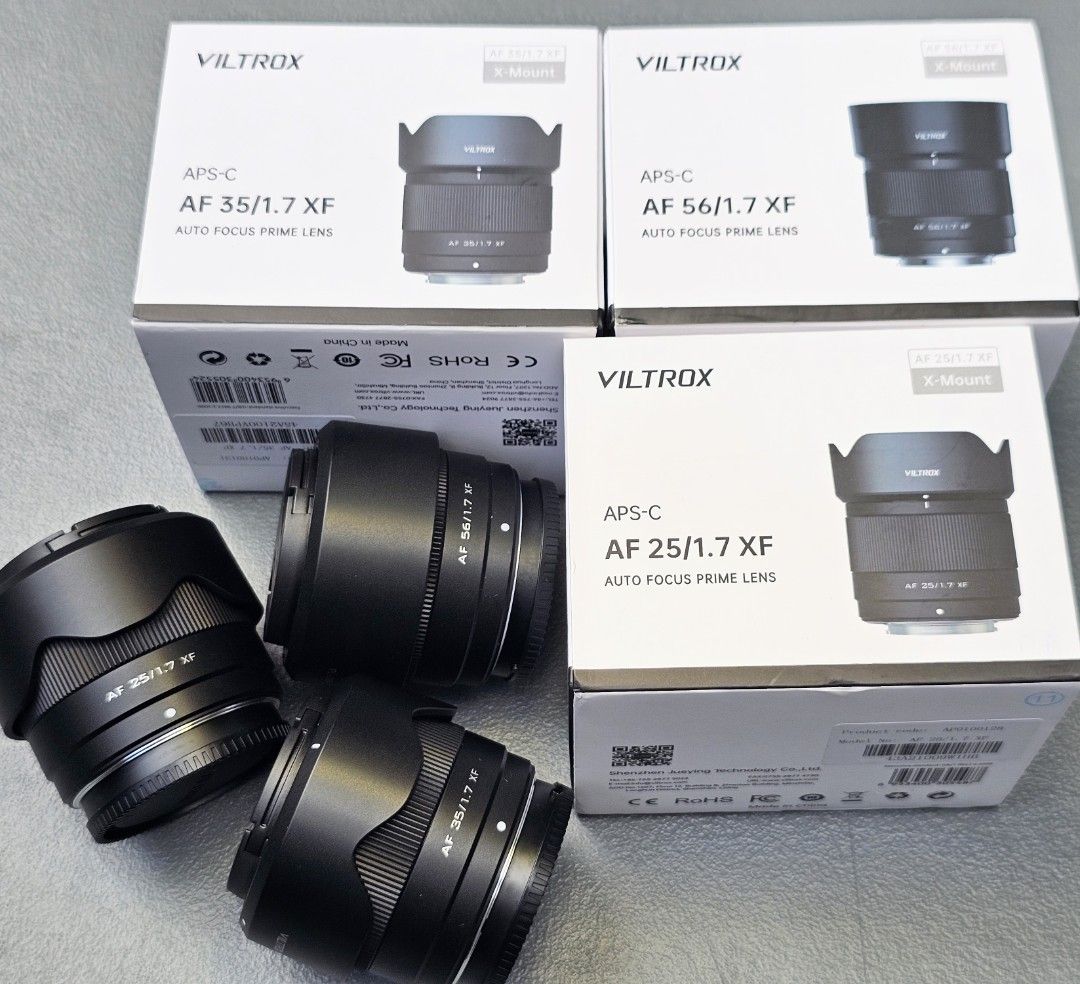 Viltrox Lens XF Fuji Mount (Category: Lens & Kits) located in Manila. Submitted by focusmanila (Listing ID 1444180823, Image 2). Description: Buying/ Selling/ Trading/ Swapping Camera and Lens (OPEN FOR TRADE/SWAP/SALE) PM/DM for details. Fujifilm X-Mount *Viltrox XF 13mm 1.4 13k *Viltrox XF 23mm 1.4 II 10k *Viltrox XF 33mm 1.4 II 10k *Viltrox XF 25mm 1.7 7k *Viltrox XF 35mm 1.7 7k *Viltrox XF 56mm 1.7 7k *Viltrox XF PRO 27mm 1.2 22k *Viltrox XF 