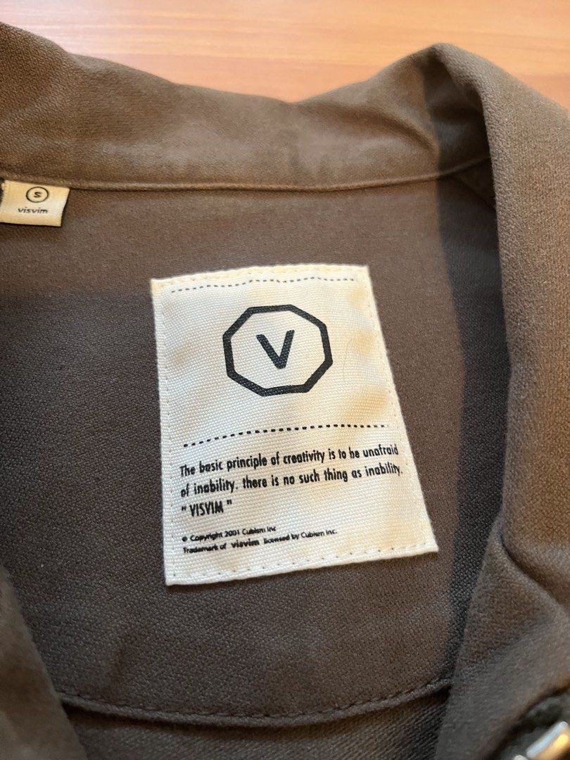 Visvim jacket （分類：外套及戶外衣服）位於 Hong Kong。 由 mightywater_0b4b71 提交（商品編號 1444188482，圖片 4）。簡介： 。