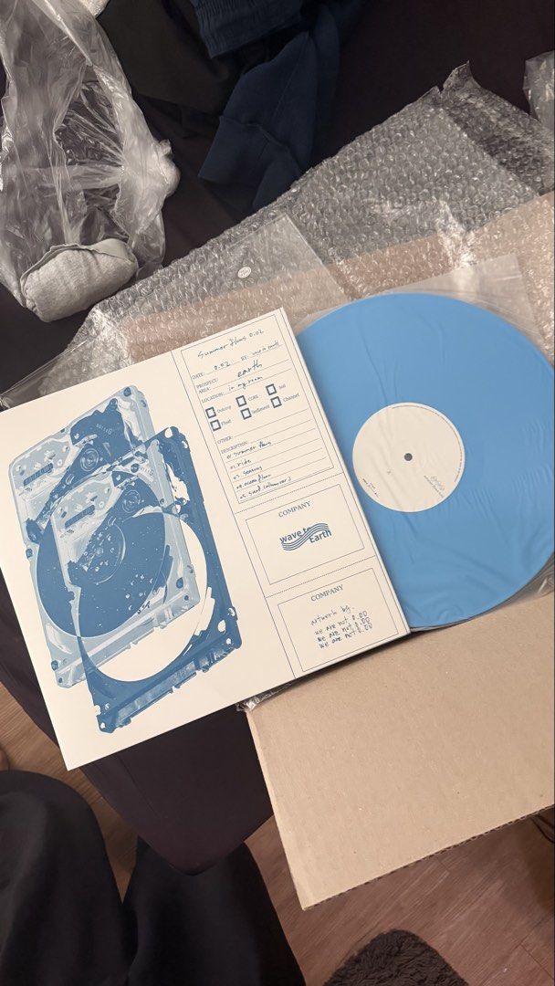 Wave to Earth Summer Hours Vinyl (Category: Vinyls) located in Mandaluyong City. Submitted by jedcaasi (Listing ID 1444226673, Image 1). Description: wave to earth summer 0.02 blue vinyl (brand new) .
