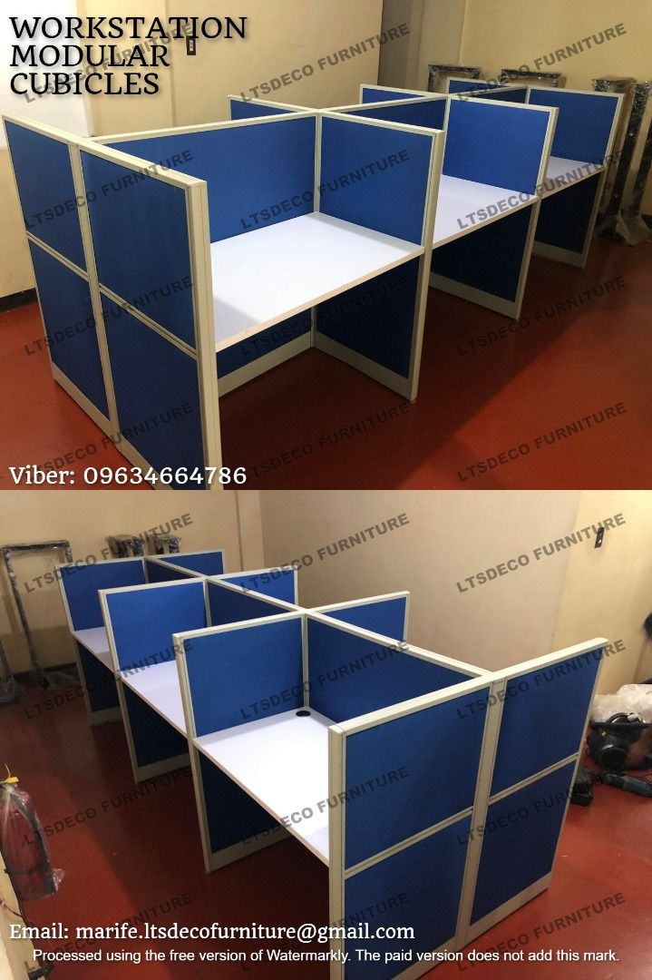 WORKSTATION TABLE DESK OFFICE PARTITION FURNITURES (Category: Office Furniture & Fixtures) located in Quezon City. Submitted by abbiedy (Listing ID 1444171149, Image 3). Description: 👉Are you looking for WORKSTATION, MODULAR CUBICLES OFFICE PARTITION, and OFFICE FURNITURE SUPPLIER? LTSDECO Furniture, is direct supplier, manufacturer, and trusted provider of high quality, affordable and durable modular office divider partition, home and office fu