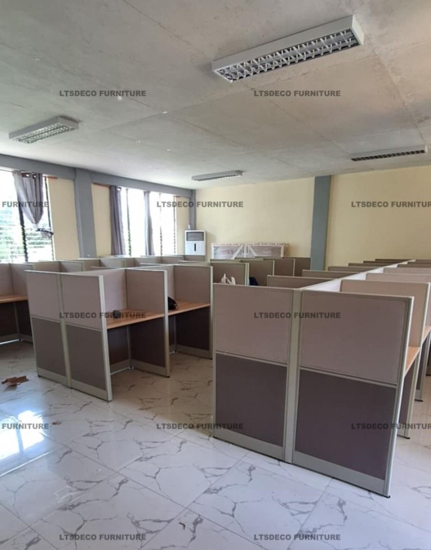 workstation tables office partition furnitures (Category: Office Furniture & Fixtures) located in Caloocan City. Submitted by cheska.ltsdeco (Listing ID 1444161884, Image 2). Description: 👉Are you looking for WORKSTATION, MODULAR CUBICLES OFFICE PARTITION, and OFFICE FURNITURE SUPPLIER? LTSDECO Furniture, is direct supplier, manufacturer, and trusted provider of high quality, affordable and durable modular office divider partition, home and offi