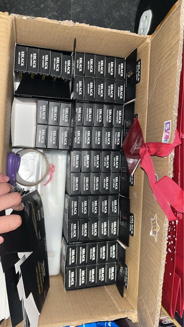 XBLACK 30K puffs vape v2/v3/v4 (Category: Makeup) located in Quezon City. Submitted by seandwp (Listing ID 1444233347, Image 1). Description: - Retail/Wholesale available! - 15 Flavors to choose from.