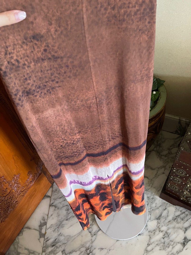 Zara boho brown maxi dress small (Category: Dresses) located in Mandaue City. Submitted by belle.cebu (Listing ID 1444132165, Image 3). Description: .