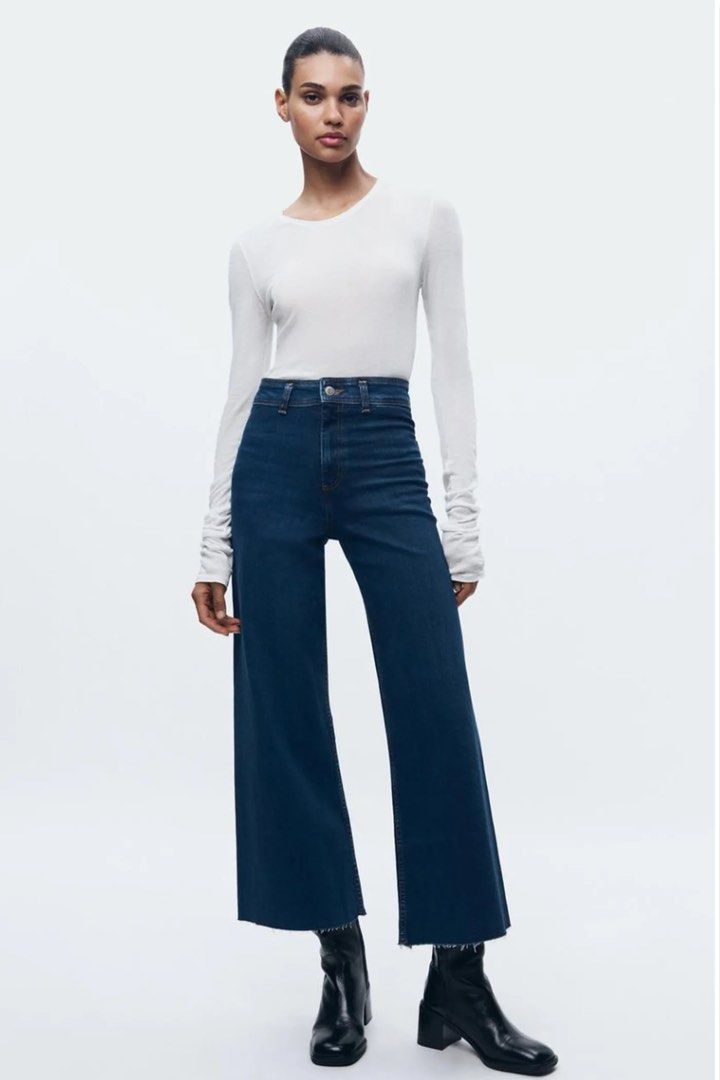 Zara Marine Straight Jeans (Category: Jeans) located in Makati City. Submitted by spicytunaaa (Listing ID 1444215876, Image 1). Description: W28 Used a few times only then stored, no flaws Negotiable.