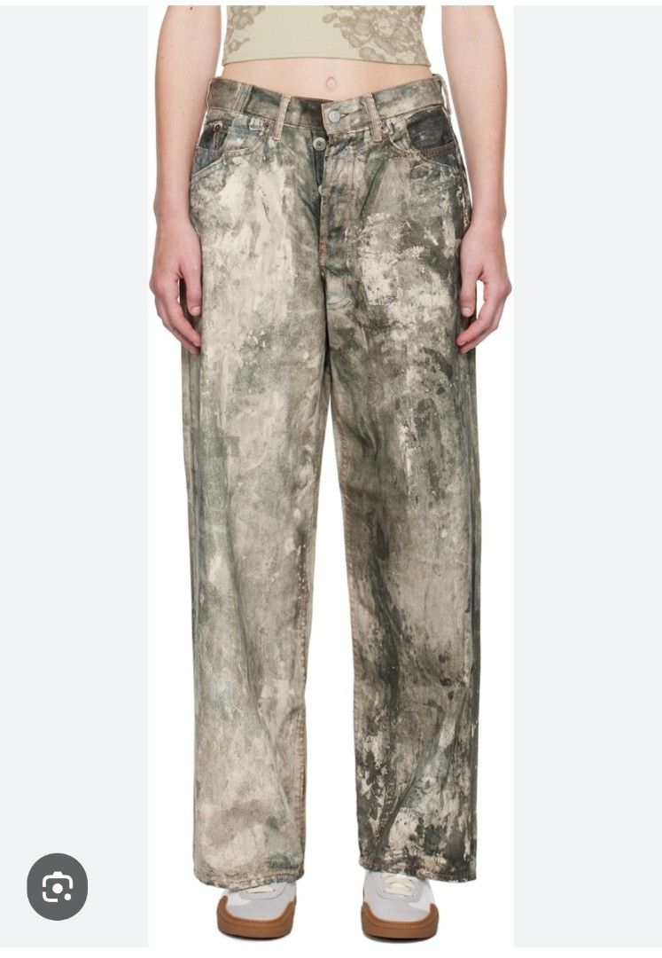 3D Print Dirt Baggy Jeans (Category: Jeans) located in Santa Rosa. Submitted by strawhatt (Listing ID 1444367188, Image 1). Description: buttonfly,Acne Studio button size 31.Add 80 pesos for the shipping.