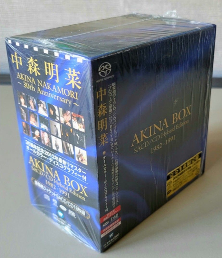 AKINA BOX紙ジャケット&SACD/CDハイブリッド仕様1982-1991 AKINA BOX紙ジャケット&SACD/CDハイブリッド仕様1982-1991 中森明菜