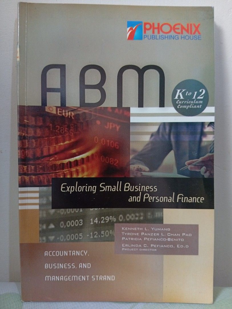 ABM Books for Grade 11 and Grade 12 (Category: Textbooks) located in Batangas. Submitted by winaaa_15 (Listing ID 1444425732, Image 2). Description: • Books were never read or used; stored carefully • Payment via GCash - ABM Fundamentals of Accountancy, Business and Management = 300 - ABM Exploring Small Business and Personal Finance = 300 - Developing Reading and Writing Skills = 250 - English for Academic and Professional Purposes = 220 - Busin