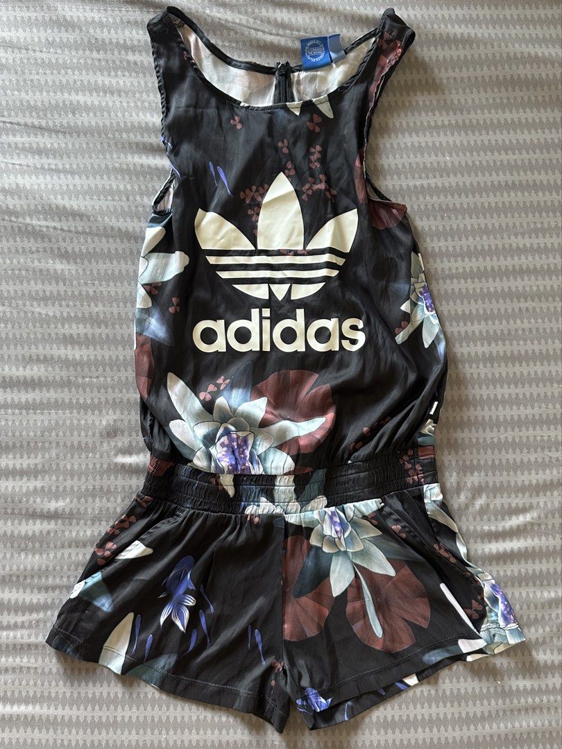 Adidas Floral Print Romper Jumpsuit (Category: Rompers) located in Taguig. Submitted by idekman (Listing ID 1444343431, Image 1). Description: .