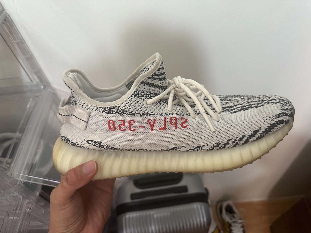 Adidas Yeezy Boost 350 V2 Zebra (Category: Sneakers) located in Batangas. Submitted by lolliebooks (Listing ID 1444383335, Image 2). Description: Zebra 11.5 US 7k no box .