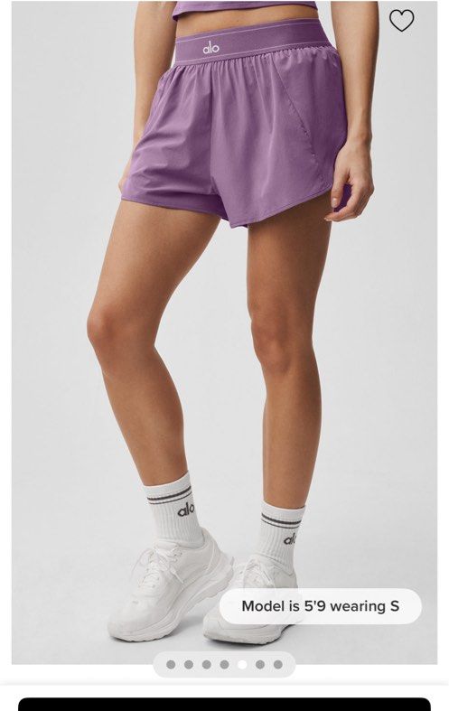 ALO Match Point Short - Plum Kiss (Category: Activewear) located in Singapore. Submitted by kimberlytl11731 (Listing ID 1444394901, Image 3). Description: BNIB Alo Match Point Shorts - Plum Kiss in XS Gorgeous colour!.