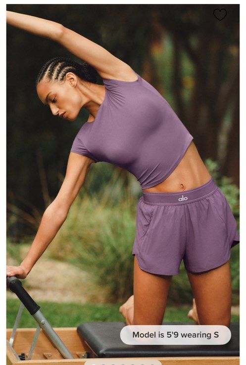 ALO Match Point Short - Plum Kiss (Category: Activewear) located in Singapore. Submitted by kimberlytl11731 (Listing ID 1444394901, Image 1). Description: BNIB Alo Match Point Shorts - Plum Kiss in XS Gorgeous colour!.