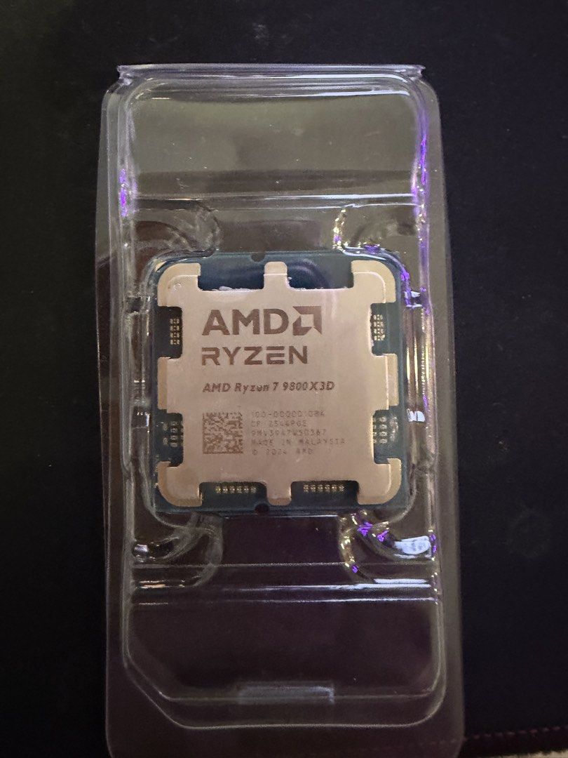 AMD Ryzen 7 9800X3D Processor484476678811822080